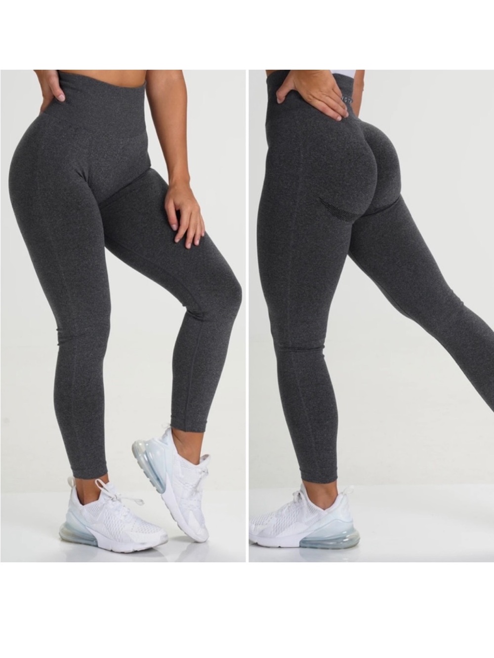 NVGTN | Black Speckled Curve Leggings